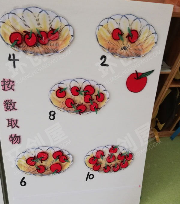 幼儿园益智区自制各种有趣教玩具图片