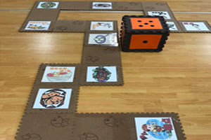 幼儿园益智区美食棋图片4张
