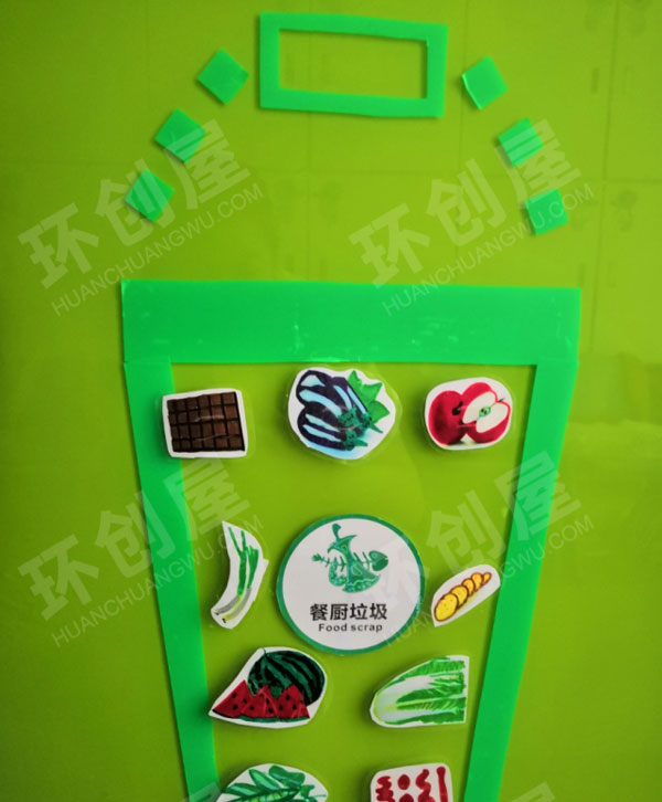 幼儿园环创垃圾分类主题墙图片