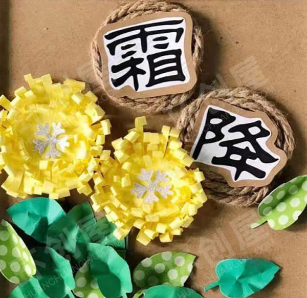 幼儿园墙面布置一年四季24节气图片