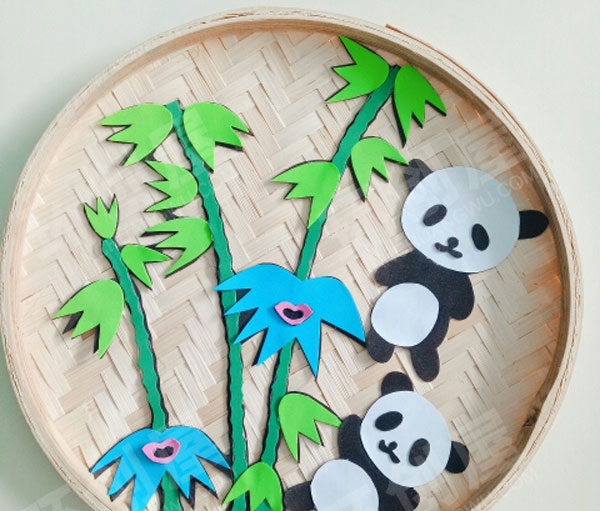 幼儿园墙面布置簸箕粘贴画图片