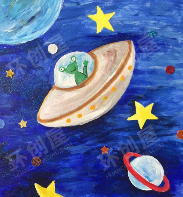 幼儿园太空海洋主题吊饰图片