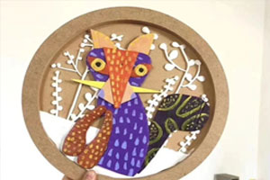 幼儿园动物展板吊画装饰图片8张