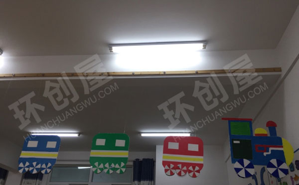 幼儿园火车热气球吊挂饰图片
