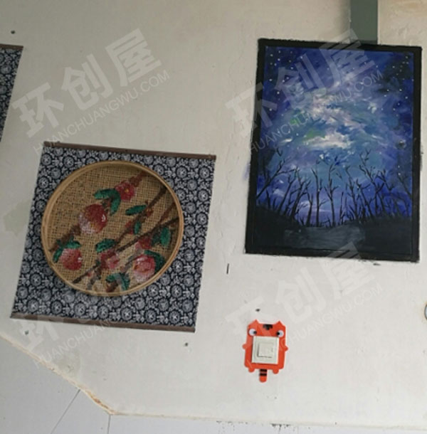 幼儿园走廊楼梯墙面中国风图片