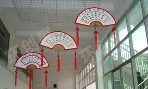 幼儿园走廊各种风格吊饰图片