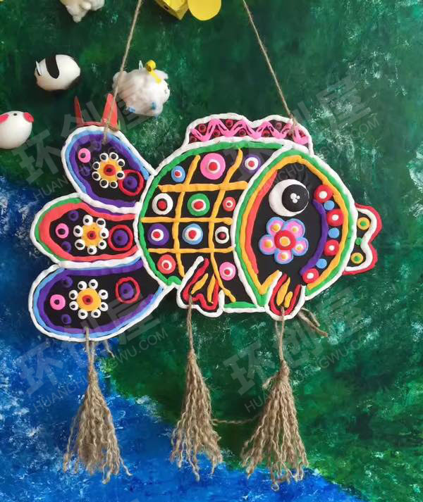 幼儿园我们爱地球作品展示图片