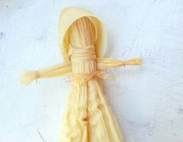 幼儿园废物利用玉米皮的高级制作作品展示图片