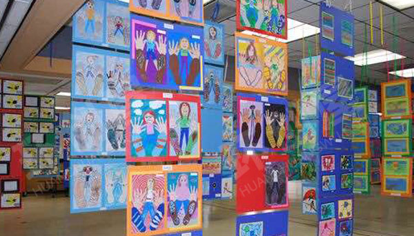 幼儿园抽象创意夸张画作品展示图片