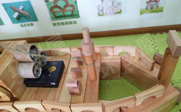 幼儿园建构区搭建作品轮船图片