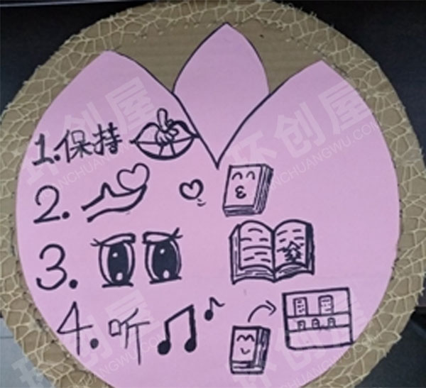 幼儿园卡纸制作阅读区进区规则图片