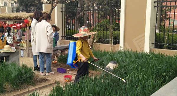 幼儿园户外角色游戏农家乐图片