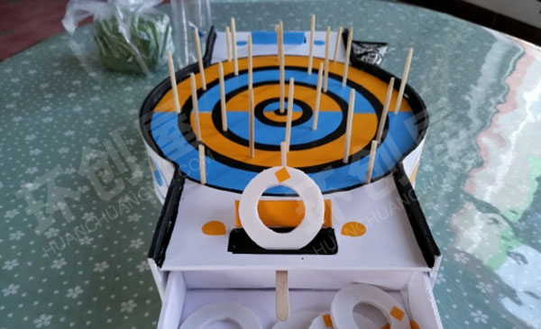 幼儿园益智区自制教玩具圆圆跳跳图片