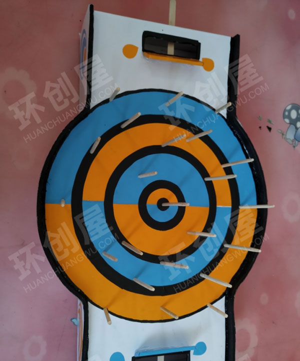 幼儿园益智区自制教玩具圆圆跳跳图片