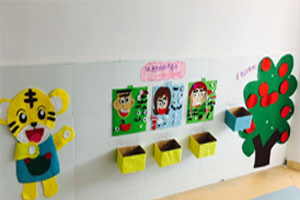 幼儿园益智区卡通操作墙图片4张