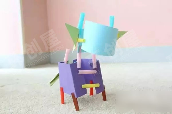 幼儿园益智区小小吸管大变身图片