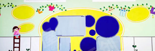 幼儿园最爱小清新快乐旅行主题墙环创图片