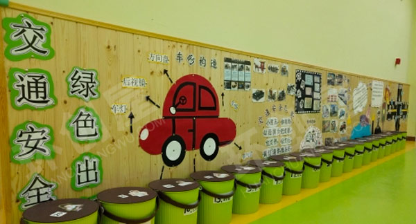 幼儿园交通安全主题墙环创图片