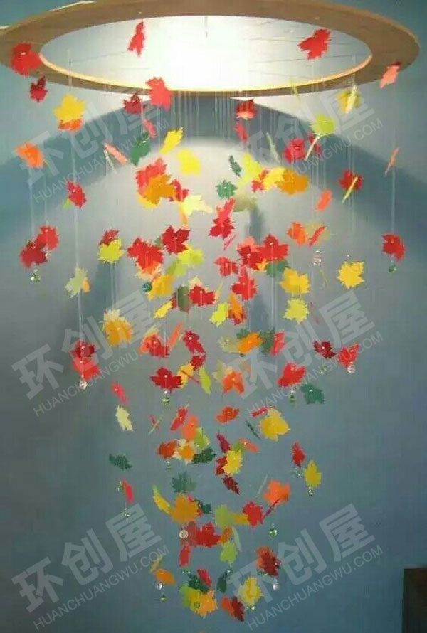幼儿园美工制作各种吊饰图片