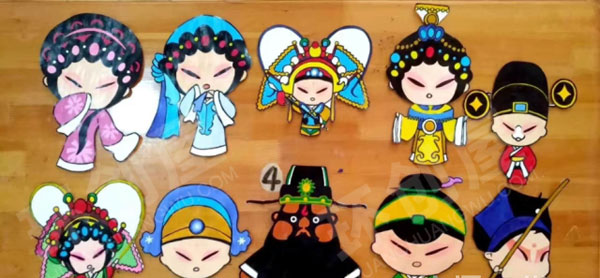 幼儿园中国风环创吊饰图片
