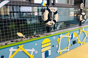 幼儿园海洋风环创走廊墙面图片4张