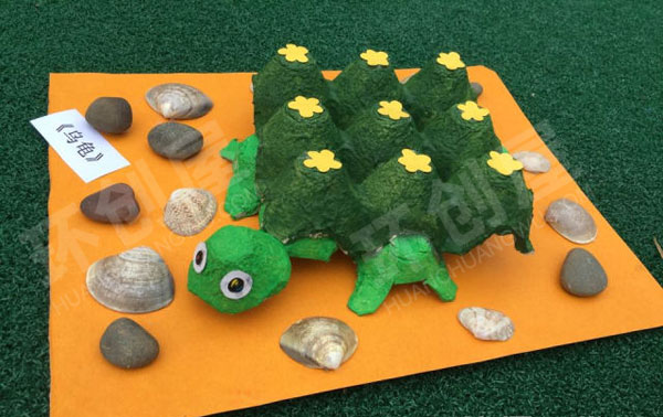 幼儿园废物利用各种手工作品展示图片