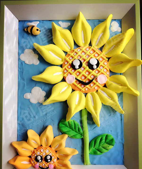 幼儿园最爱的彩泥作品展示图片