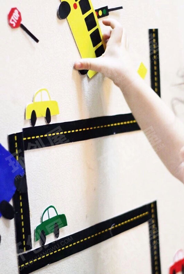 幼儿园建构区亲子创意手工游戏图片