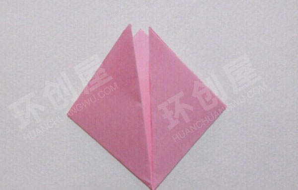 幼儿园美工区儿童手工折纸樱花图片