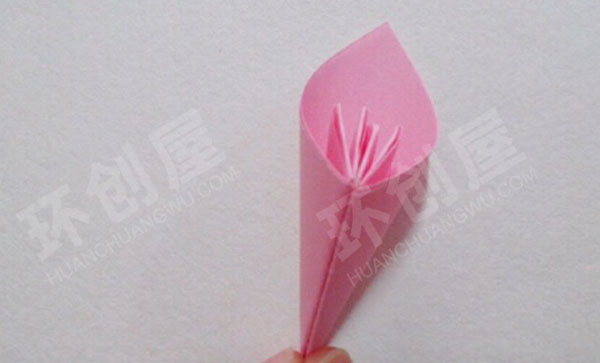 幼儿园美工区儿童手工折纸樱花图片