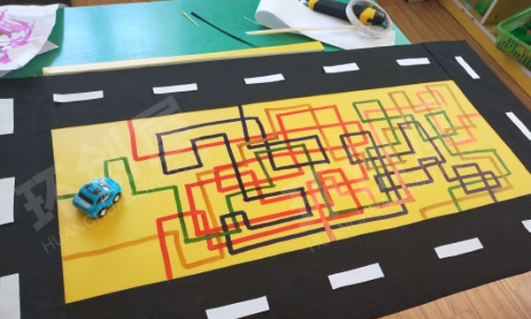 幼儿园益智区各种自制教玩具图片