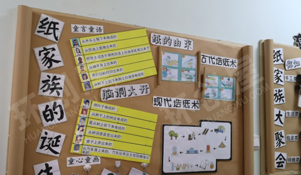 幼儿园主题墙有趣的纸图片