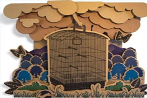 幼儿园墙面布置废物利用纸箱创意作品图片8张