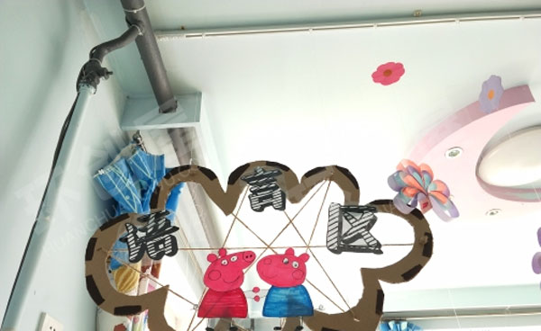 幼儿园卡通动画区域牌吊饰图片
