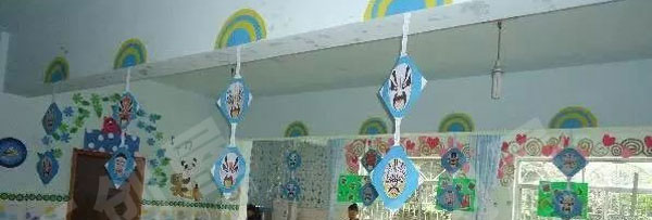幼儿园环创中国风挂饰图片