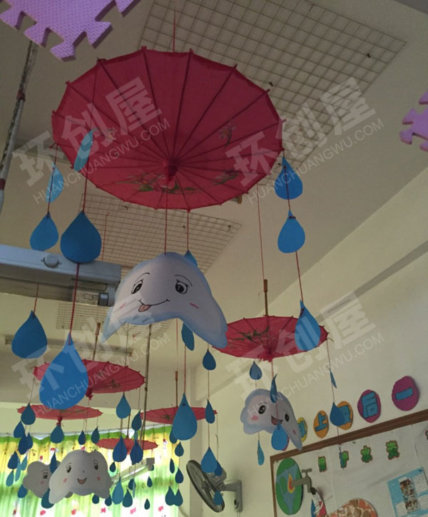 幼儿园小水滴挂饰图片