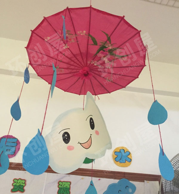 幼儿园小水滴挂饰图片
