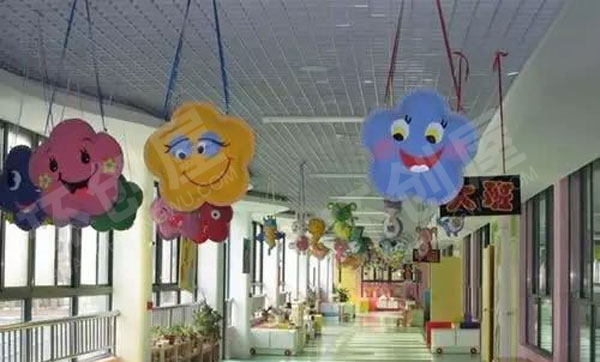 幼儿园各种挂饰教室墙饰图片