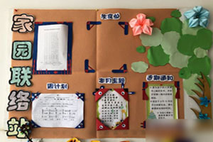 幼儿园家园联络站图片2张