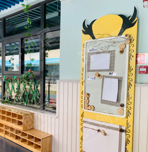幼儿园北欧ins麋鹿风家园联系栏图片