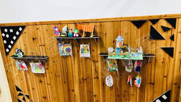 幼儿园墙面创设作品展示图片