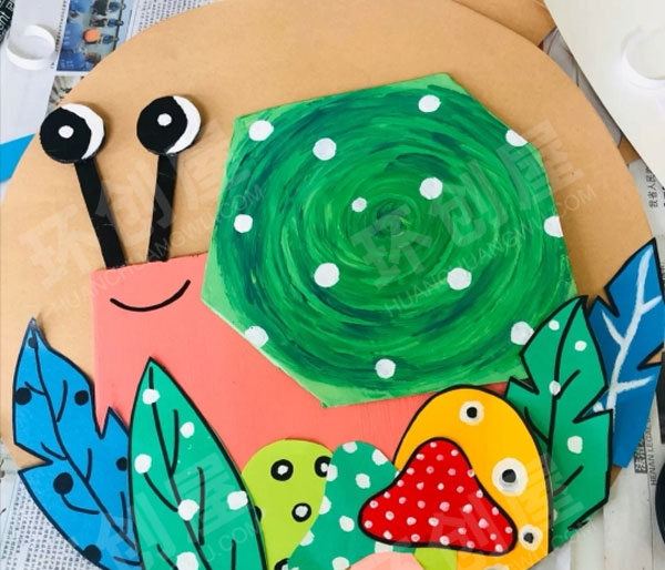 幼儿园动物创意画作品展示图片