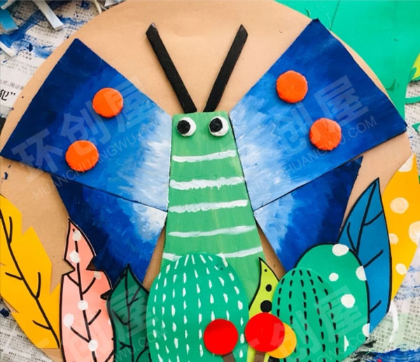 幼儿园动物创意画作品展示图片