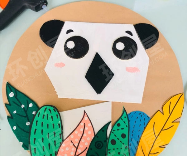 幼儿园动物创意画作品展示图片