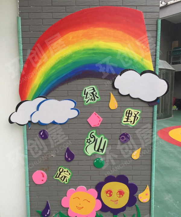 幼儿园户外绿野仙踪植物角图片
