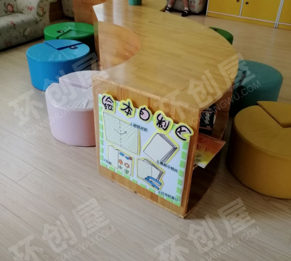 幼儿园阅读区幼儿阅读室设计图片