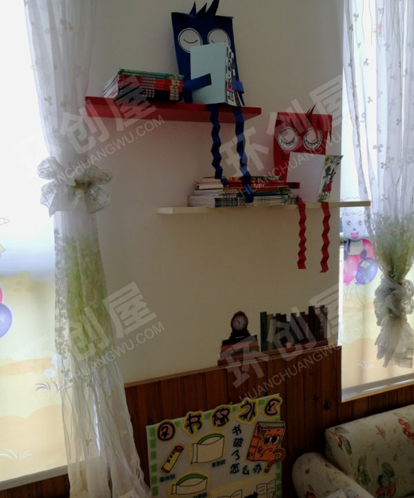 幼儿园阅读区幼儿阅读室设计图片
