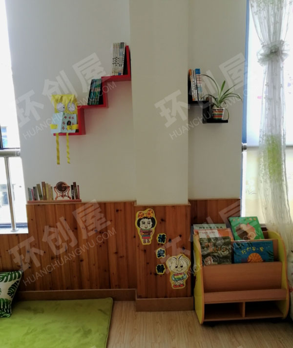 幼儿园阅读区幼儿阅读室设计图片