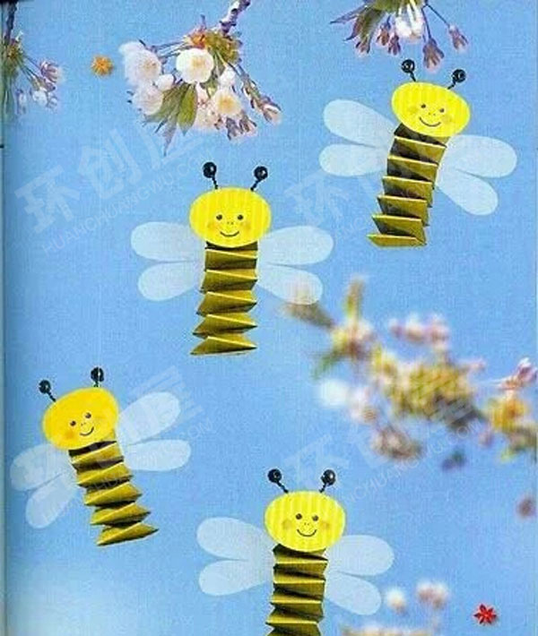 幼儿园美工区手工有趣折纸动物图片