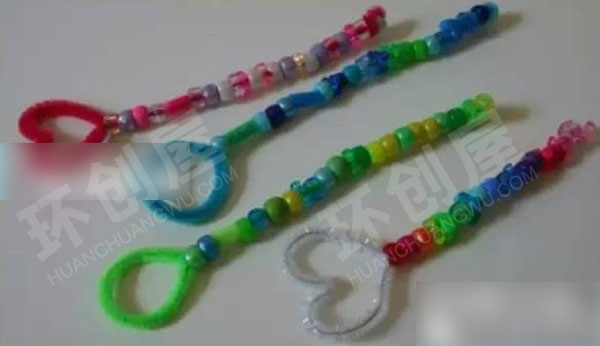 幼儿园科学区自制泡泡棒图片